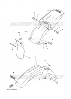 SPATBORD voor Yamaha YZ80 2000