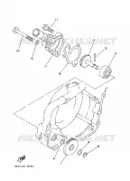 WATERPOMP / SLANGEN voor Yamaha YZ80 2000
