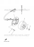DYNAMO voor Yamaha YZ80 2000