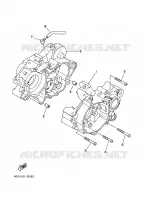 CARTERDELEN voor Yamaha YZ80 2000