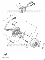 DYNAMO voor Yamaha YZ80A 1990