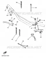 STUURSCHAKELAAR / HEVEL voor Yamaha YZ80A 1990