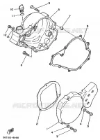 DEKSEL   MOTOR 1 voor Yamaha YZ80A 1990
