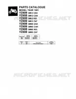 * CATALOG PREFACE * voor Yamaha YZ80B 1991