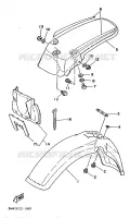 SPATBORD voor Yamaha YZ80B 1991