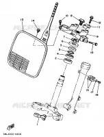 STUUR voor Yamaha YZ80B 1991