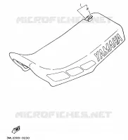 SELLE voor Yamaha YZ80B 1991