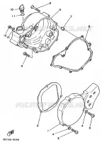 DEKSEL   MOTOR 1 voor Yamaha YZ80B 1991