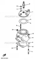 CILINDER voor Yamaha YZ80J 1997
