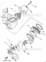 INLAAT voor Yamaha YZ80J 1997