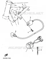 ELECTRISCH 1 voor Yamaha YZ80L 1999
