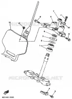 STUUR voor Yamaha YZ80LW 1994