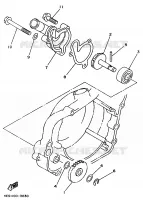 WATERPOMP voor Yamaha YZ80LW 1994