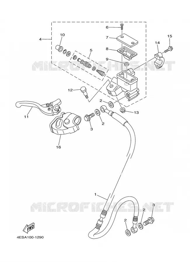 POMP VOOR Yamaha MOTO 85 2002 YZ  YZ85P