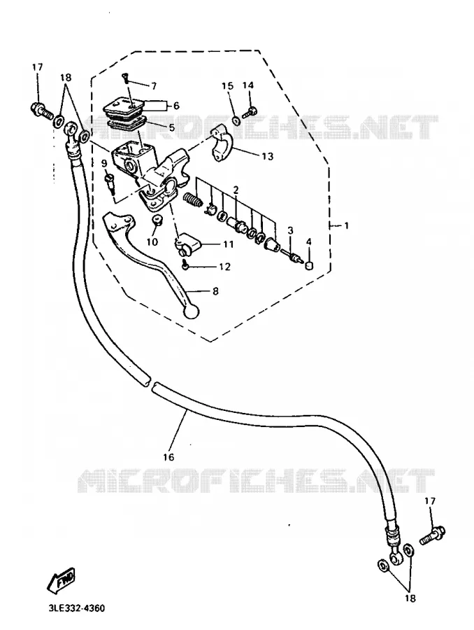 KOPPELINGS POMP Yamaha MOTO 1000 1997 THUNDERACE  YZF1000R